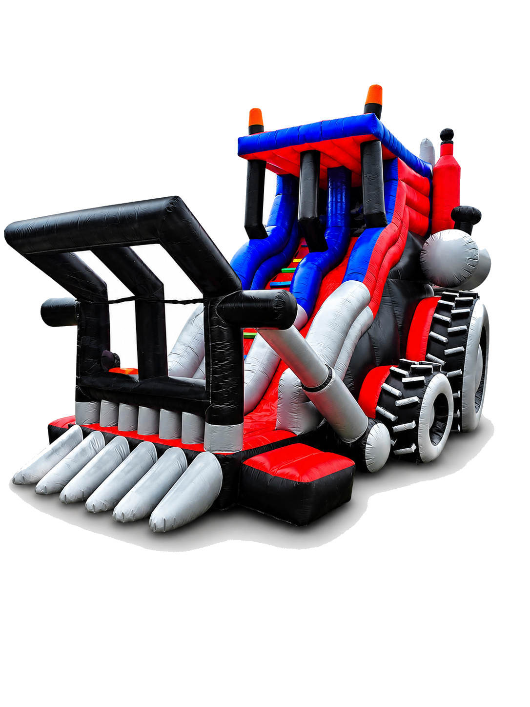 Buldozer skluzavka